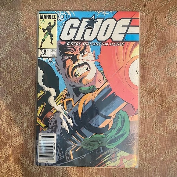 GI Joe A Real American Hero 40 Marvel Comics 1985 Roadblock Cover Larry Hama - Picture 1 of 4